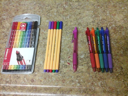 markers