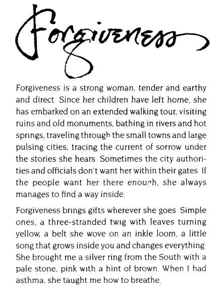 Forgiveness
