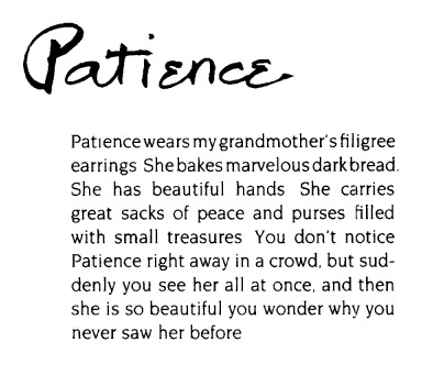 Patience