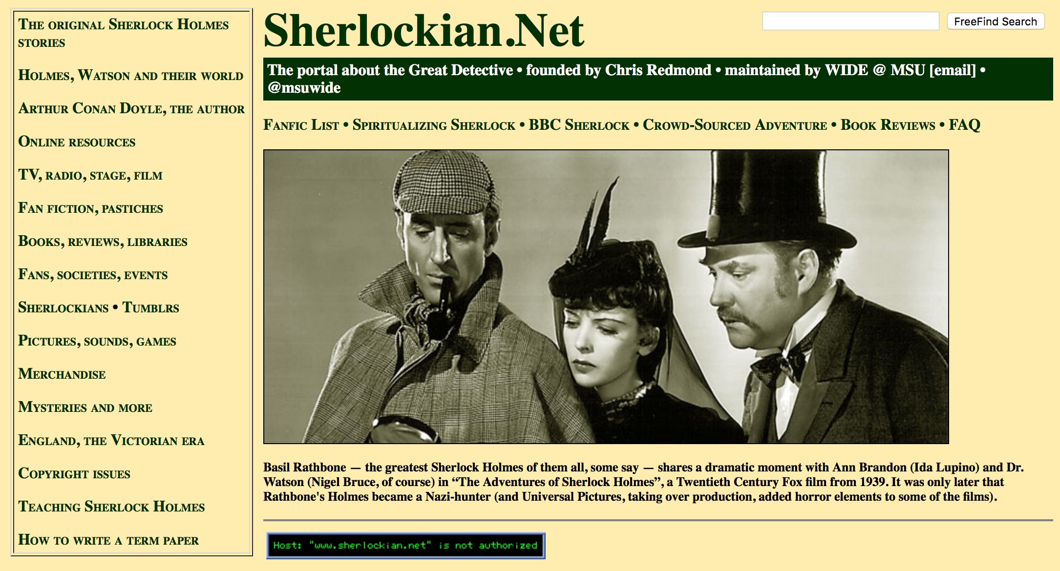 Sherlockian